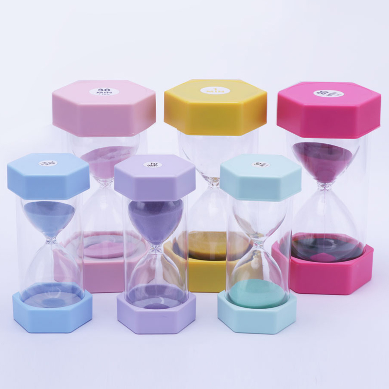 30 de minute profesor denisip cunisip violet hexagon de plastic de plastic cronometru denisip pentru decorațiuni pentru casă și educație